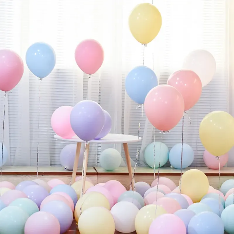 10 inch macaron ballonnen