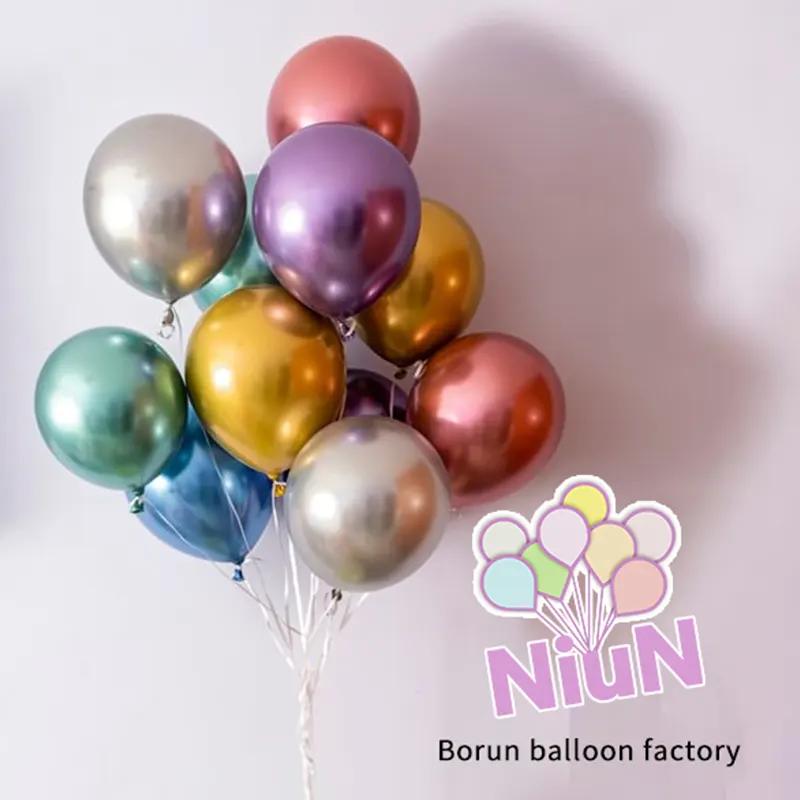 12 inch Chrome Ballon