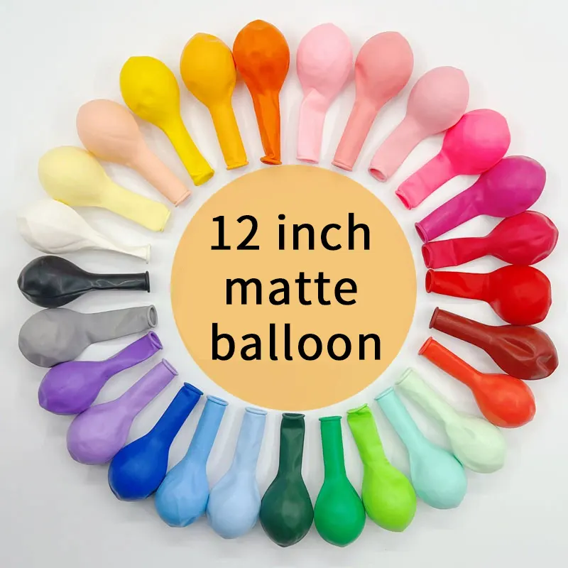 12 inch matte ballon