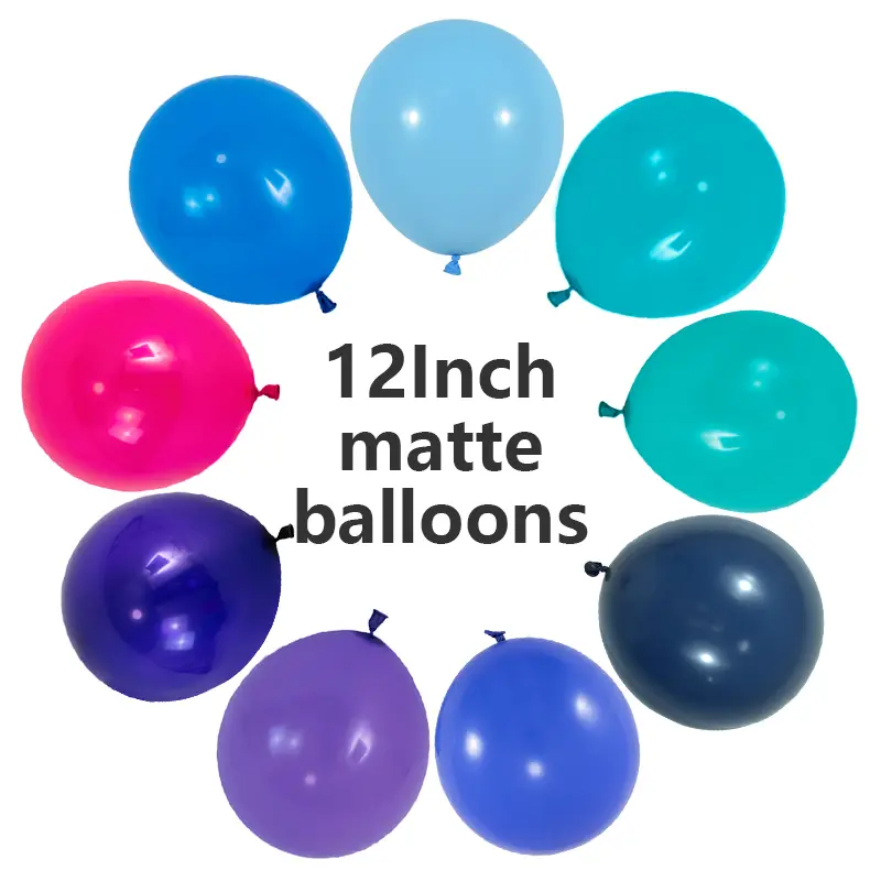12 inch matte latex ballonnen