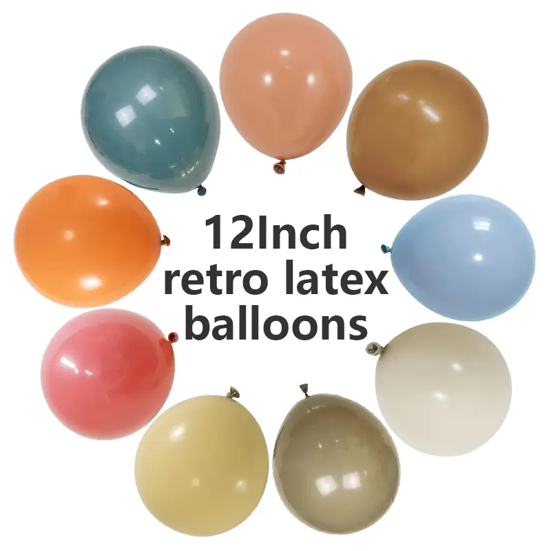 12 inch retro latexballonnen