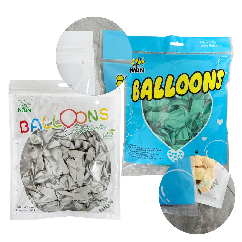 Hoe pas je de verpakking van ballonnen aan?