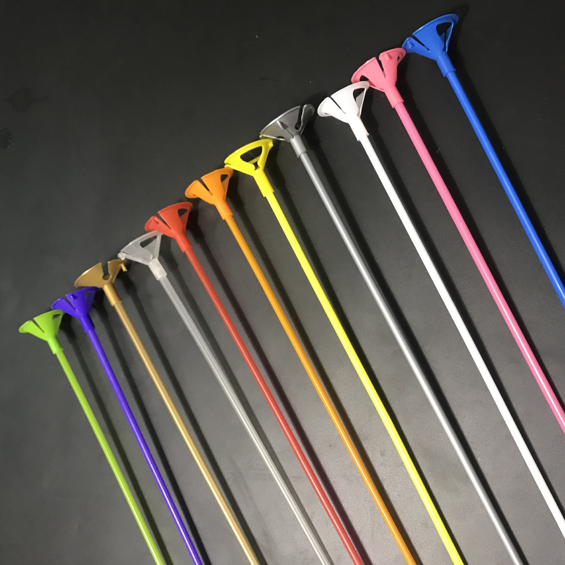 Wat zijn de eigenschappen van plastic sticks van ballon?