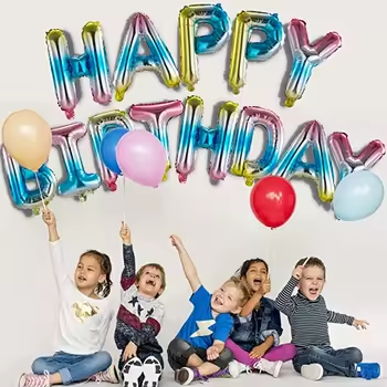 Latex -ballon en folieballon van onderscheid?