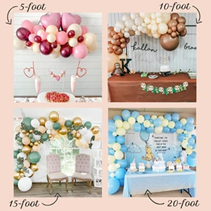 Hoe lang gaat een ballonboog mee?