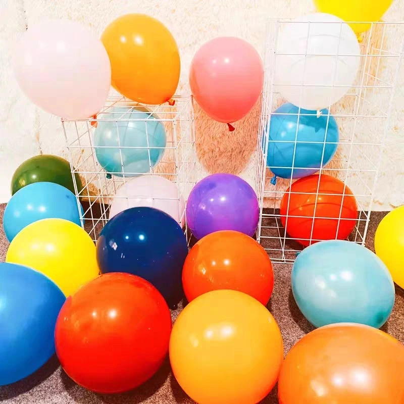Zijn standaard ballonnen van 12 inch