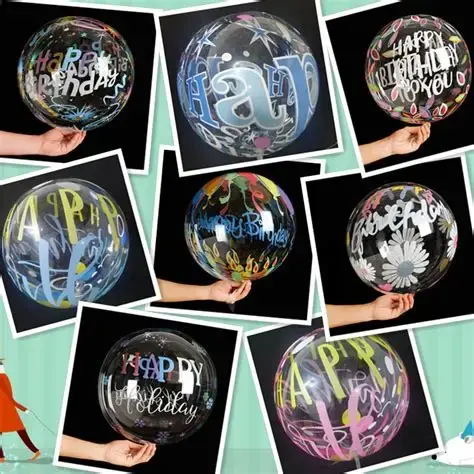 Aangepaste Bobo Balloon Print Positiegids