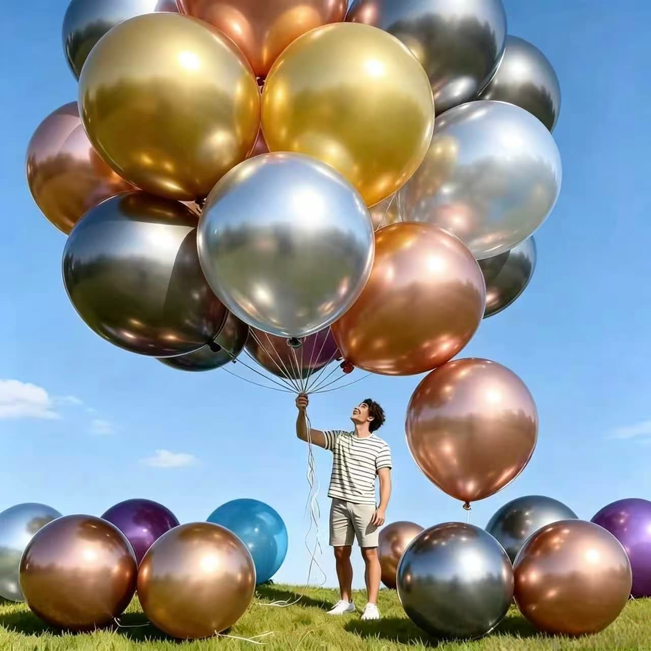 36 inch metalen ballonnen