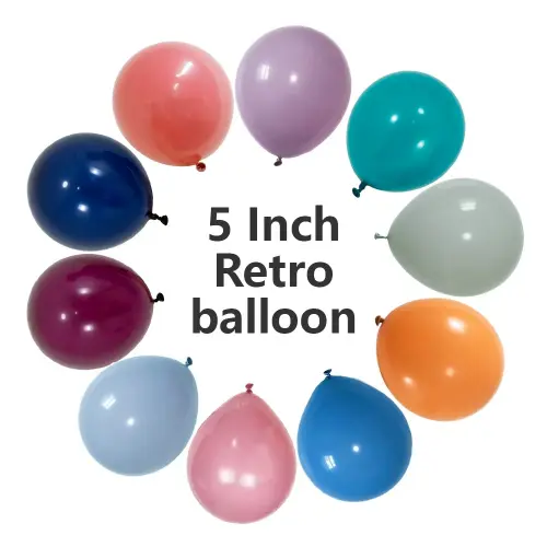 5 inch retro latexballonnen
