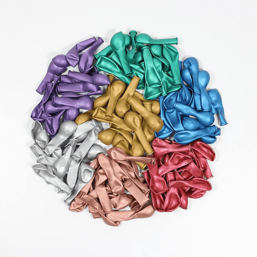 5 inch metallic latex ballon