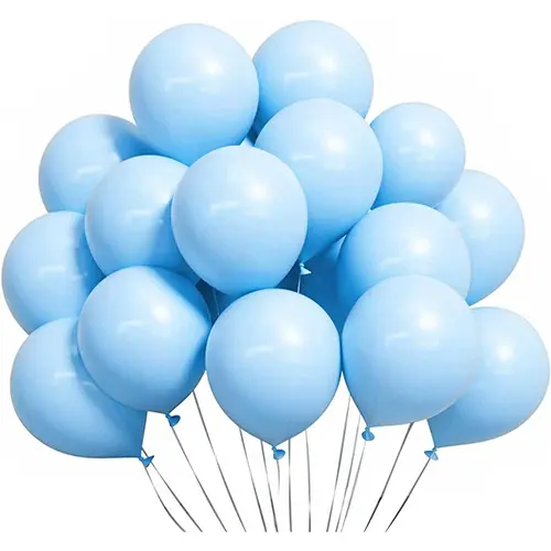 Blauwe Macaron-ballonnen Blauwe Macaron-ballonnen