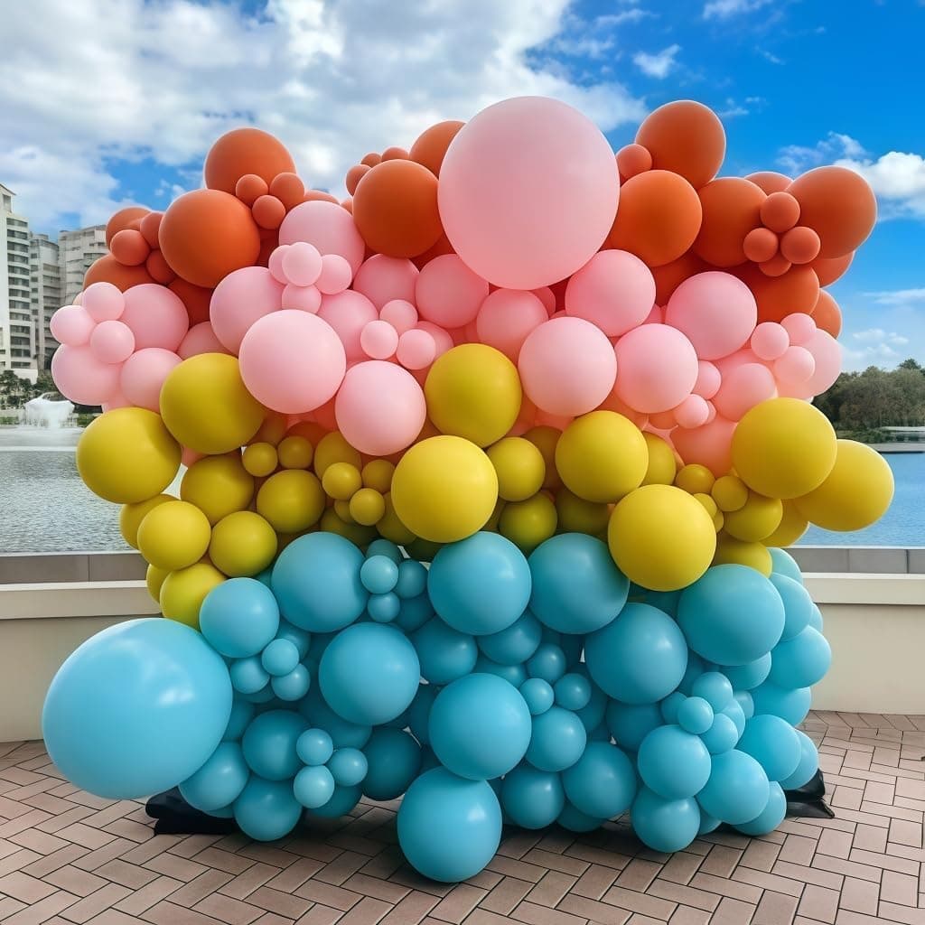 Boho Retro Ballon Slinger Set