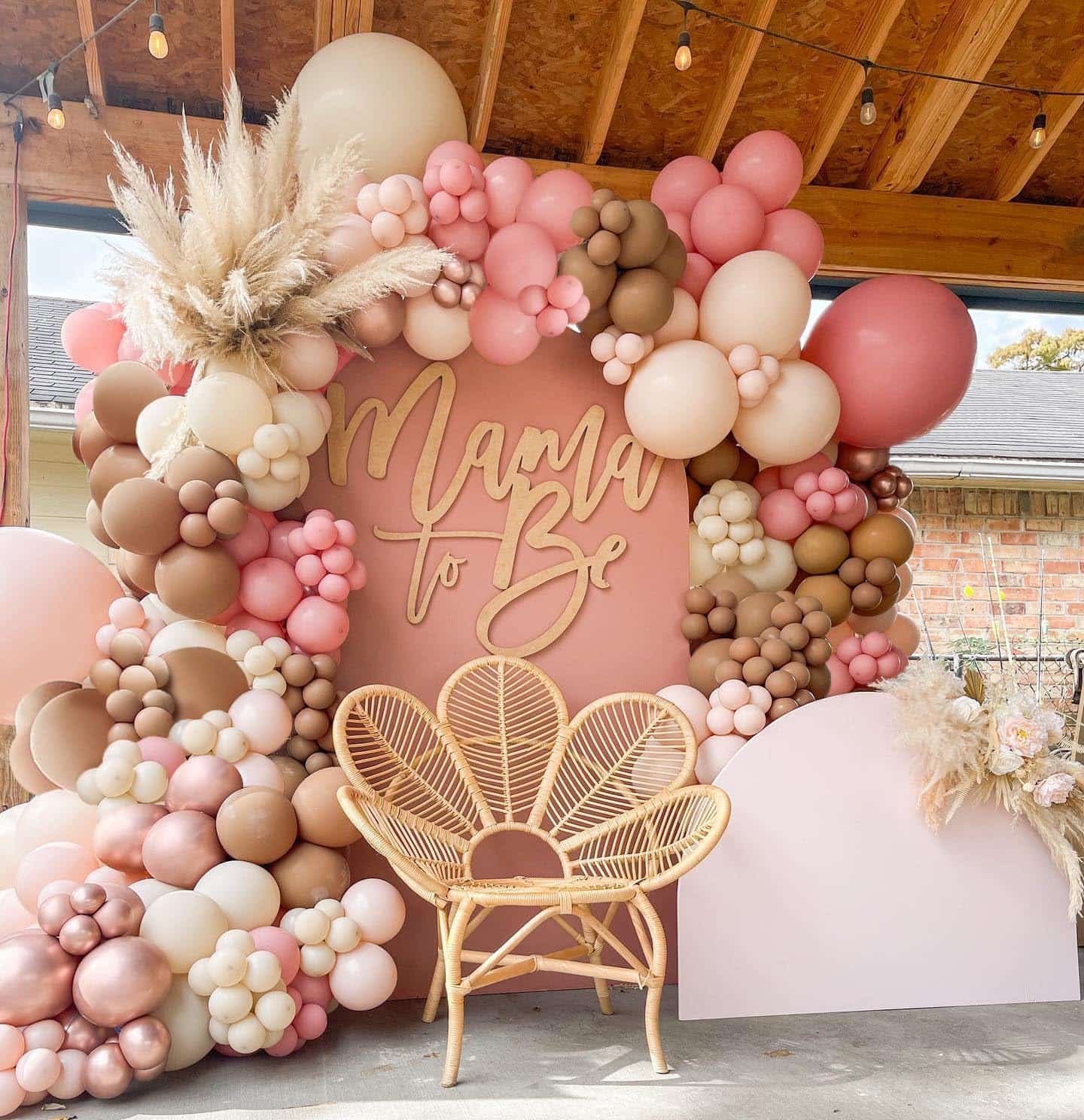 Boho bruiloft ballon Garland Arch Kit