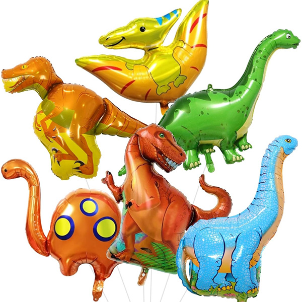 Cartoon dinosaurusfolie ballon