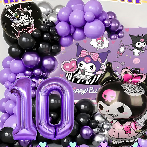 Cartoon Kuromi Ballon Kit