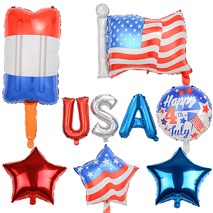 Gelukkige 4 juli-ballon