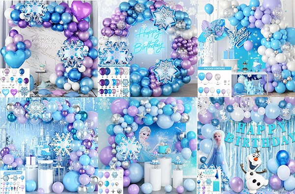 party balloon arch decorations