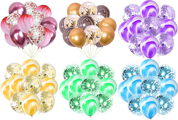 Agate latex balloon kit