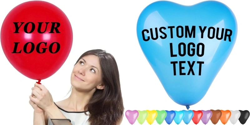 logo print balloon logo print balloon