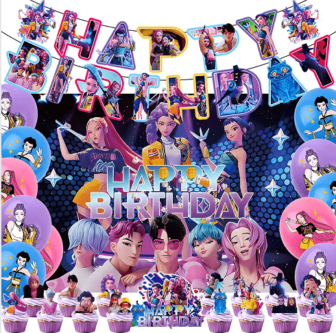 K-POP Demon Hunters Feestdecoratieset