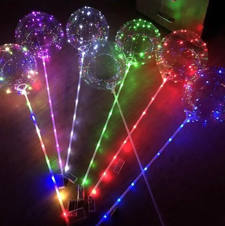 LED-verlichte Bobo-ballonsets