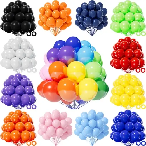 Matte verjaardagsballonnen