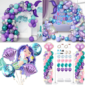 Zeemeermin ballonkit
