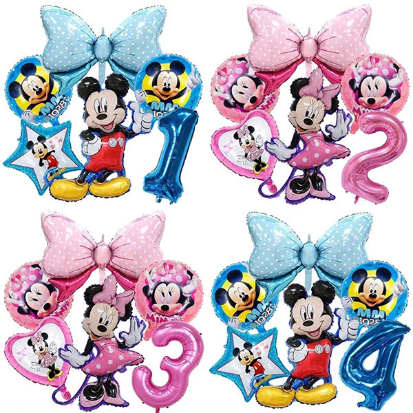 Mickey Minnie folieballonsets
