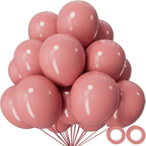 Retro stoffige roze ballonnen