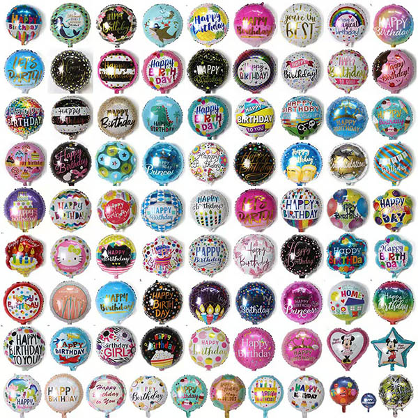 Ronde folieballonnen