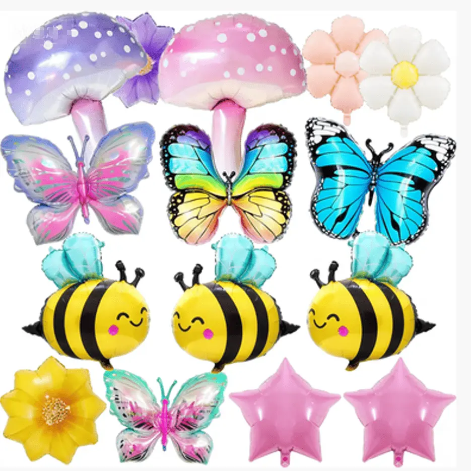 Folieballon met lentethema