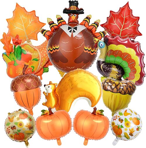 Thanksgiving folieballonnen